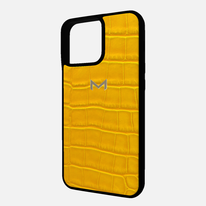 Sport Case for iPhone 15 Pro in Genuine Alligator