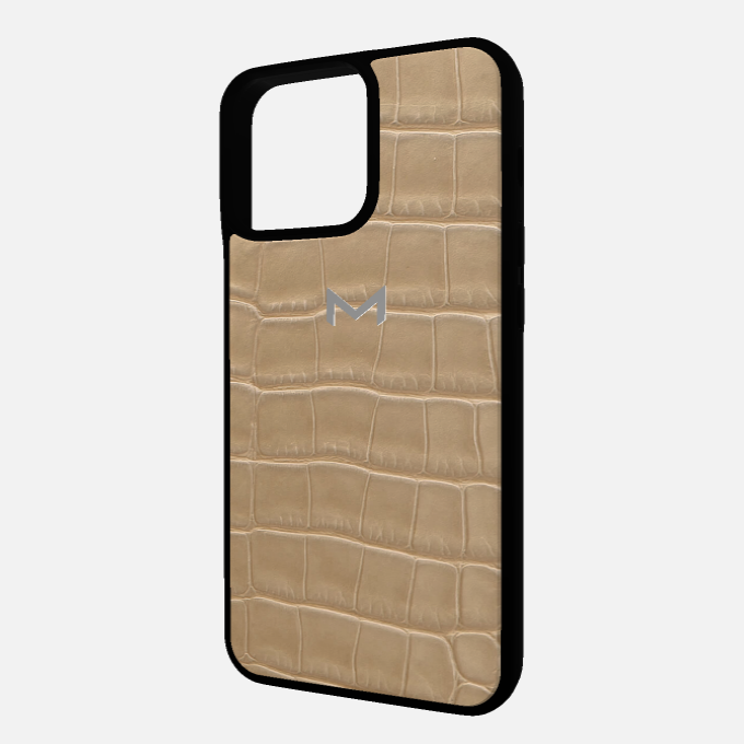 Sport Case for iPhone 15 Pro Max in Genuine Alligator