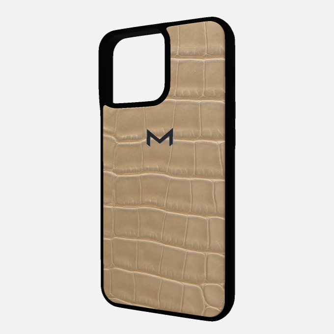 Sport Case for iPhone 14 Pro in Genuine Alligator