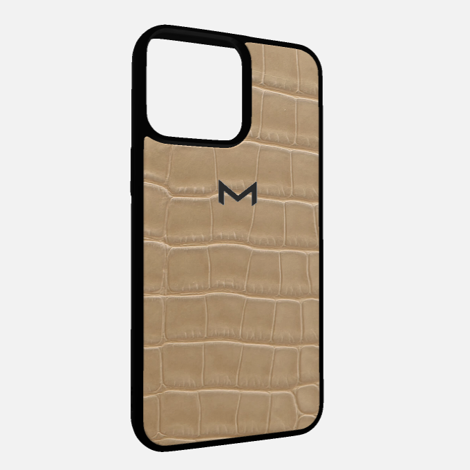 Sport Case for iPhone 14 Pro in Genuine Alligator