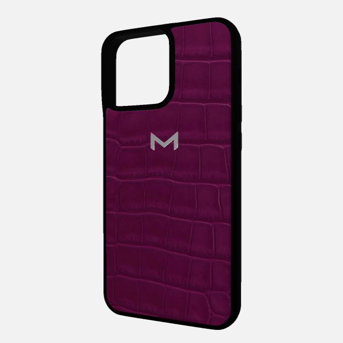 Sport Case for iPhone 14 Pro Max in Genuine Alligator