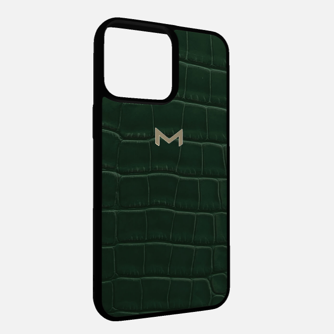 Sport Case for iPhone 14 Pro Max in Genuine Alligator