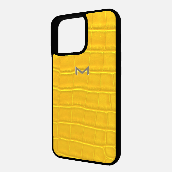 Sport Case for iPhone 15 Pro Max in Genuine Alligator