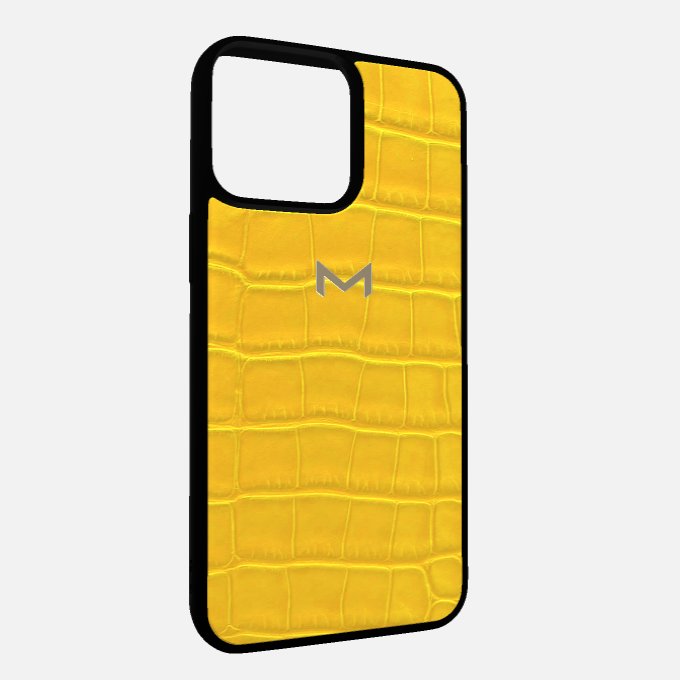 Sport Case for iPhone 15 Pro Max in Genuine Alligator