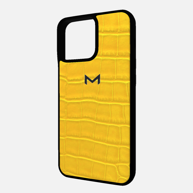 Sport Case for iPhone 14 Pro in Genuine Alligator