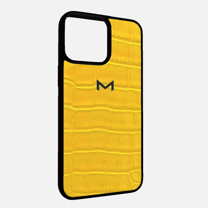 Sport Case for iPhone 15 Pro Max in Genuine Alligator