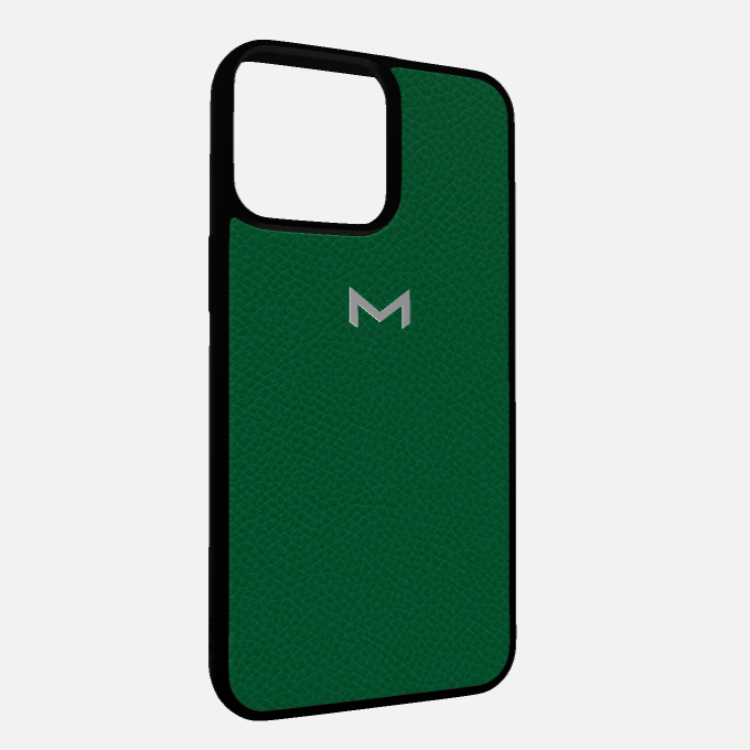Sport Case for iPhone 16 Pro in Genuine Calfskin Leather