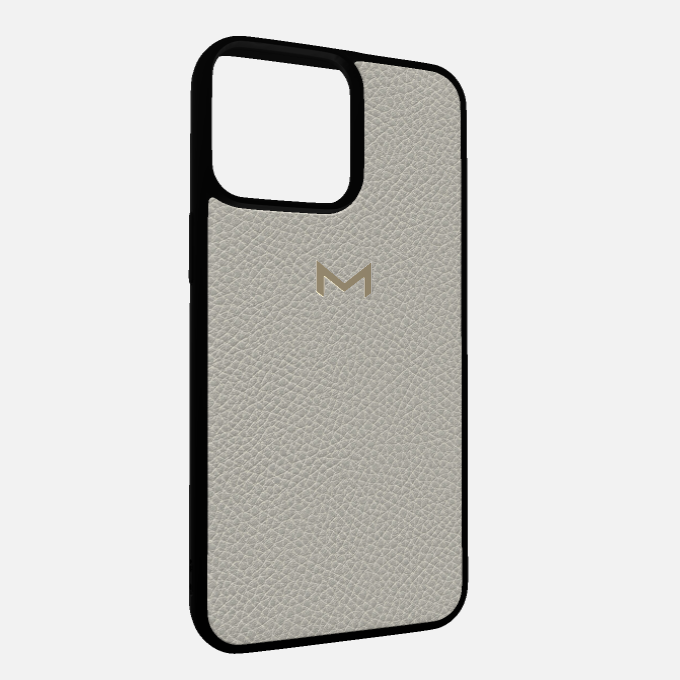 Sport Case for iPhone 15 Pro in Genuine Calfskin Leather