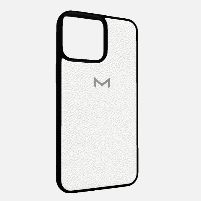 Sport Case for iPhone 16 Pro in Genuine Calfskin Leather
