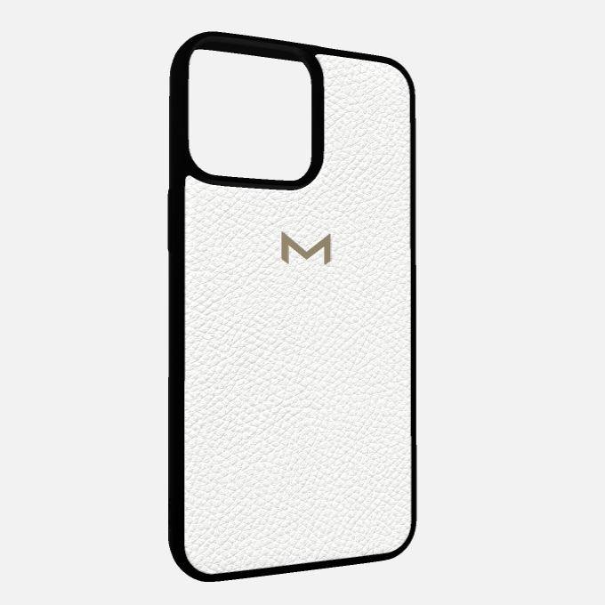 Sport Case for iPhone 14 Pro Max in Genuine Calfskin Leather