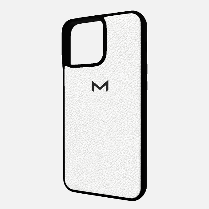 Sport Case for iPhone 16 Pro in Genuine Calfskin Leather