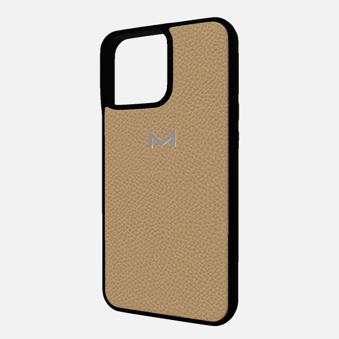 Sport Case for iPhone 16 Pro in Genuine Calfskin Leather
