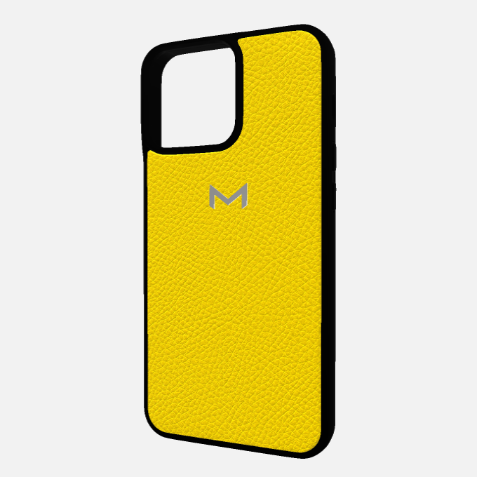 Sport Case for iPhone 15 Pro Max in Genuine Calfskin Leather