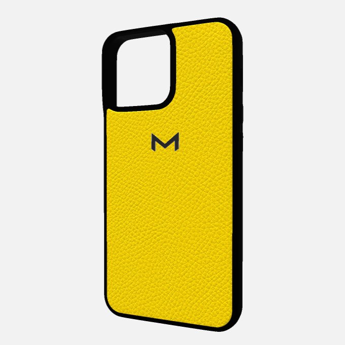 Sport Case for iPhone 16 Pro in Genuine Calfskin Leather
