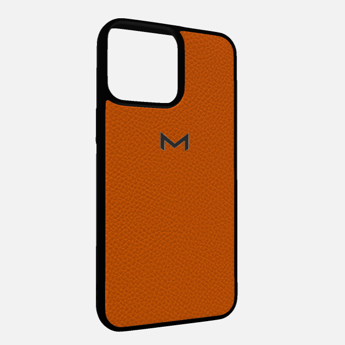 Sport Case for iPhone 15 Pro Max in Genuine Calfskin Leather