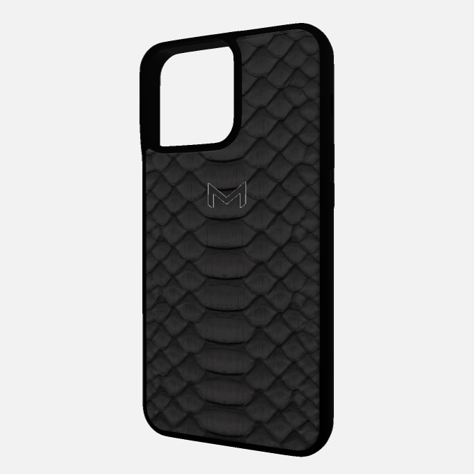 Sport Case for iPhone 13 Pro Max in Genuine Python Leather