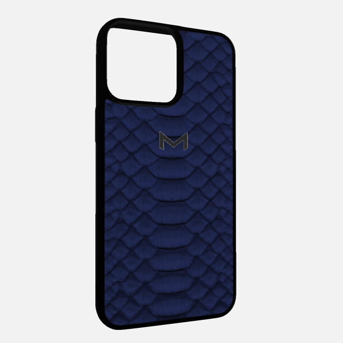 Sport Case for iPhone 13 Pro in Genuine Python Leather