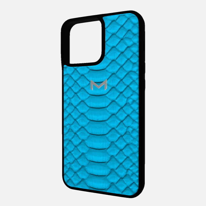 Sport Case for iPhone 13 Pro Max in Genuine Python Leather