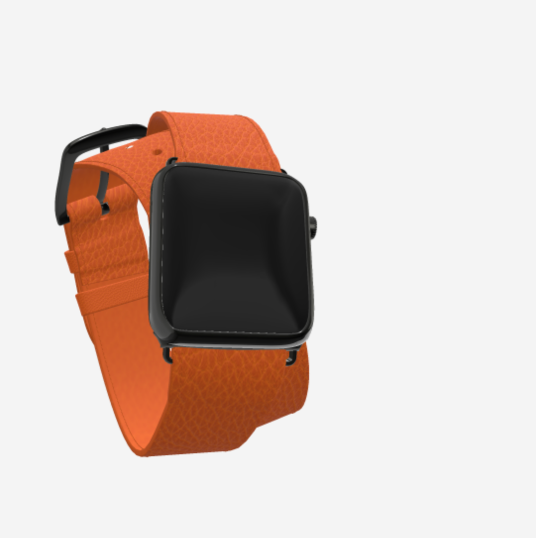 Apple Watch Strap Double Tour in Genuine Calfskin 38 l 40 MM 