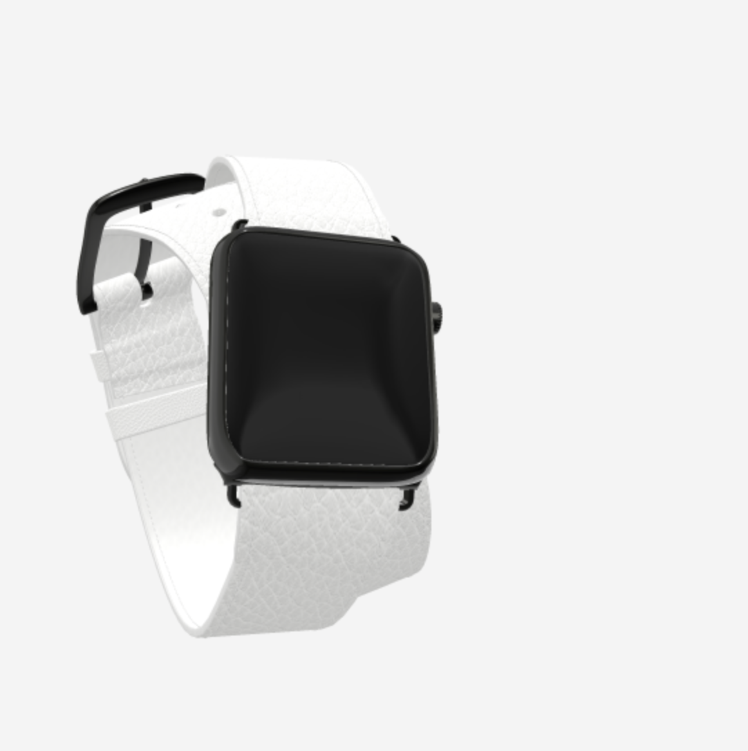 Apple Watch Strap Double Tour in Genuine Calfskin 38 l 40 MM 