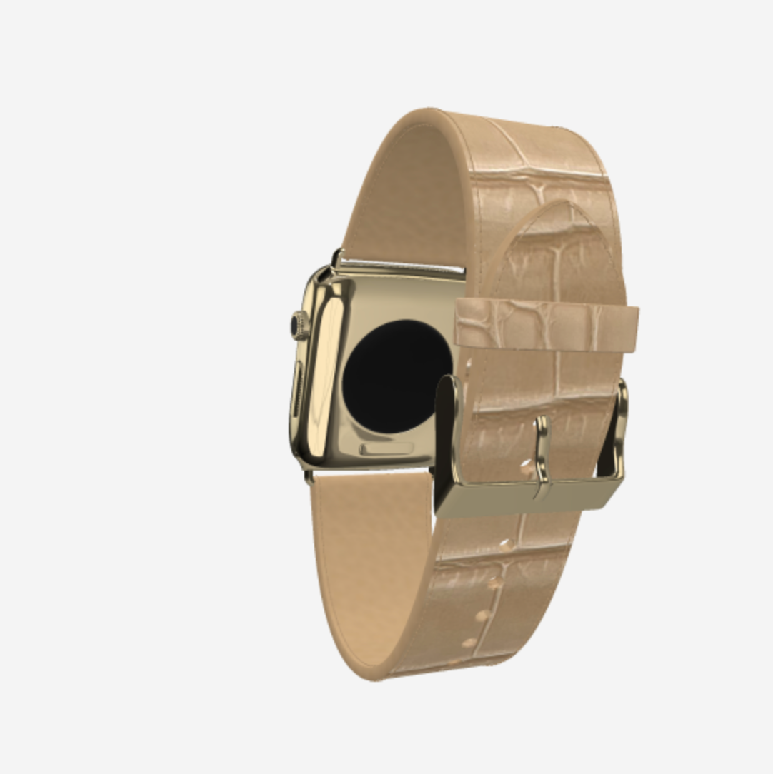 Apple Watch Strap in Genuine Alligator 38 l 40 MM 