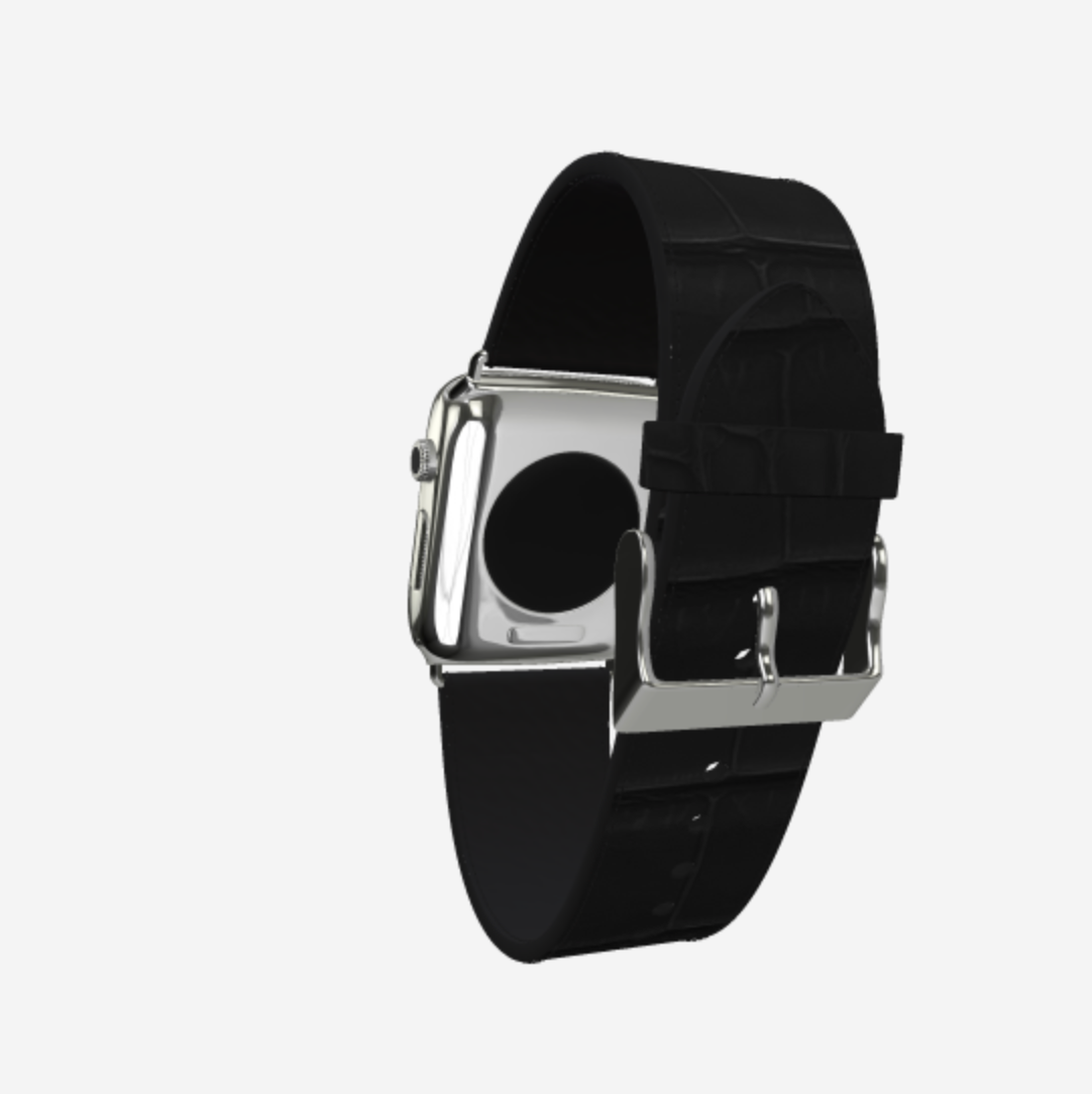 Apple Watch Strap in Genuine Alligator 38 l 40 MM 