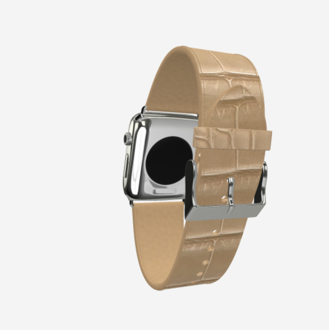 Apple Watch Strap in Genuine Alligator 38 l 40 MM 