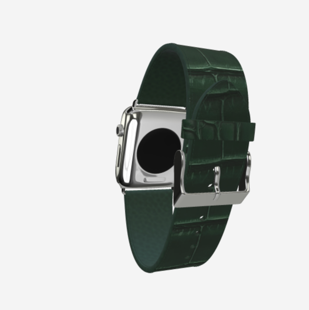 Apple Watch Strap in Genuine Alligator 38 l 40 MM 