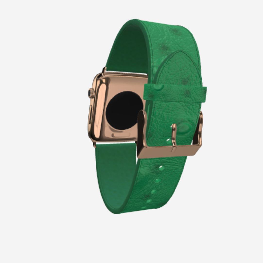 Apple Watch Strap in Genuine Ostrich 38 l 40 MM 