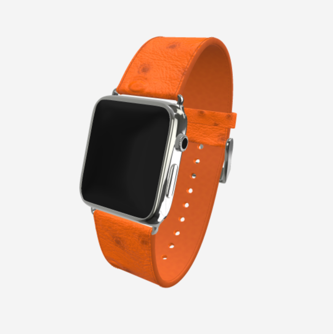 Authentic Hermes Apple Watch Orange Sport Band 44mm