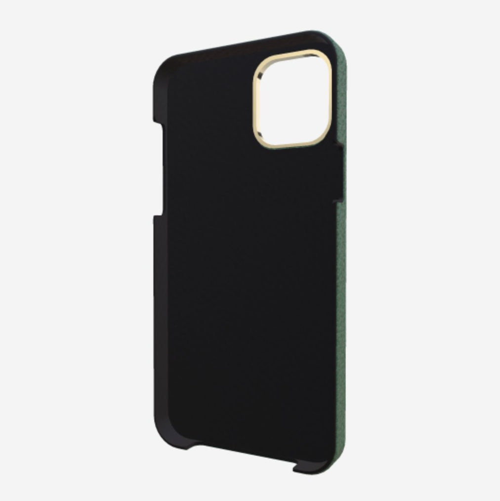 Cardholder Case for iPhone 12 Pro in Genuine Calfskin 