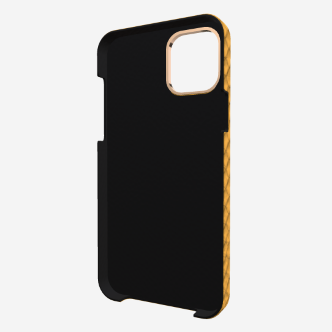 Cardholder Case for iPhone 12 Pro in Genuine Python 