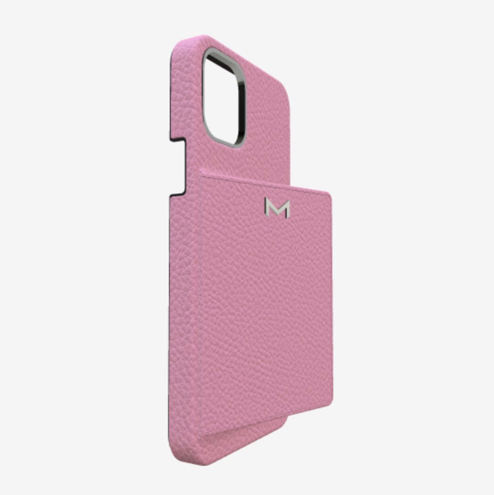 Cardholder Case for iPhone 12 Pro Max in Genuine Calfskin 