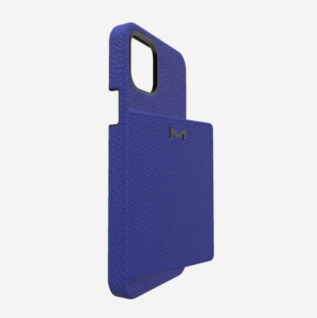 Cardholder Case for iPhone 13 Pro in Genuine Calfskin 