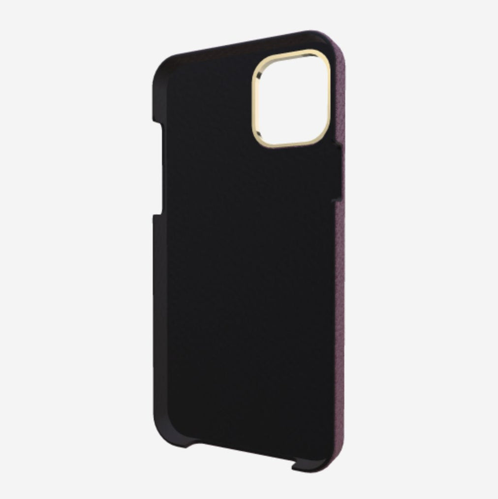 Cardholder Case for iPhone 13 Pro in Genuine Calfskin 