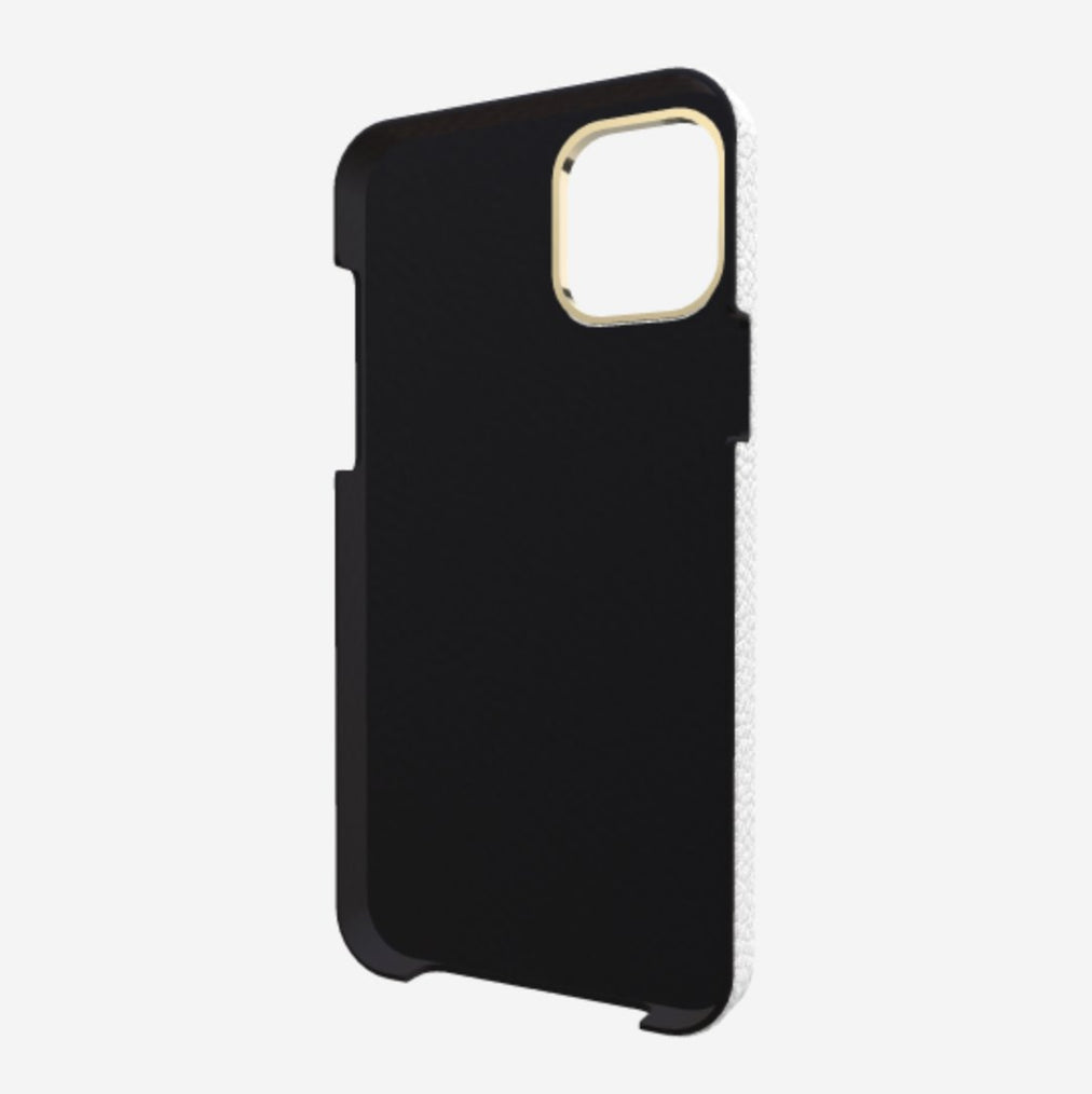 Cardholder Case for iPhone 13 Pro in Genuine Calfskin 