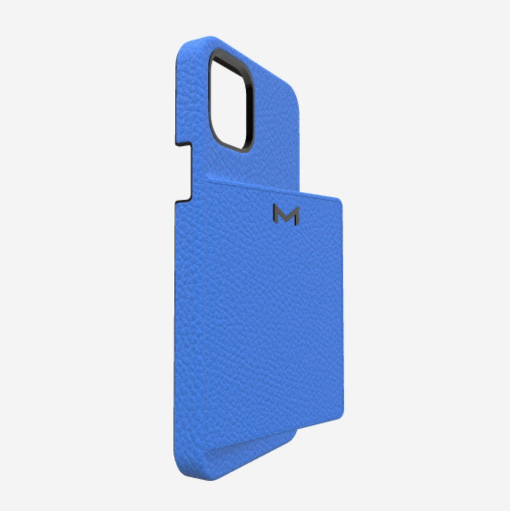 Cardholder Case for iPhone 13 Pro in Genuine Calfskin 