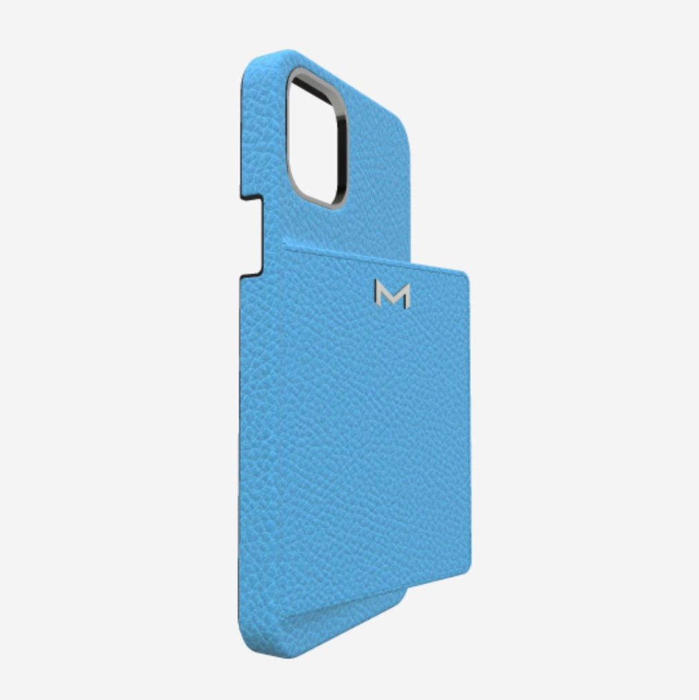 Cardholder Case for iPhone 13 Pro in Genuine Calfskin 