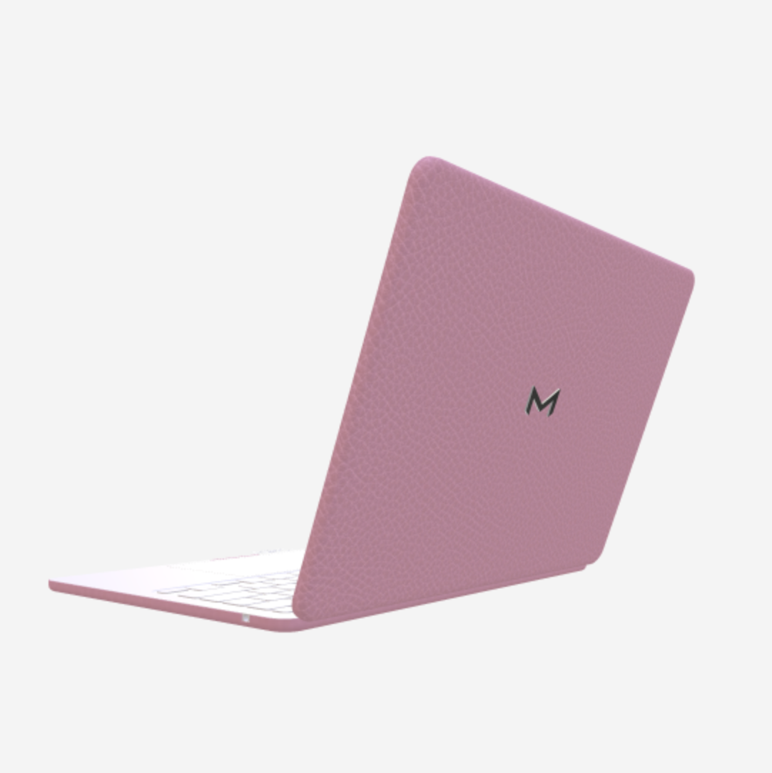 Case for MacBook Air 13 in Genuine Calfskin Lavender Laugh Steel 316 