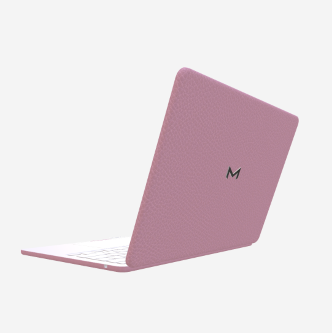 Case for MacBook Pro 13 in Genuine Calfskin Lavender Laugh Steel 316 