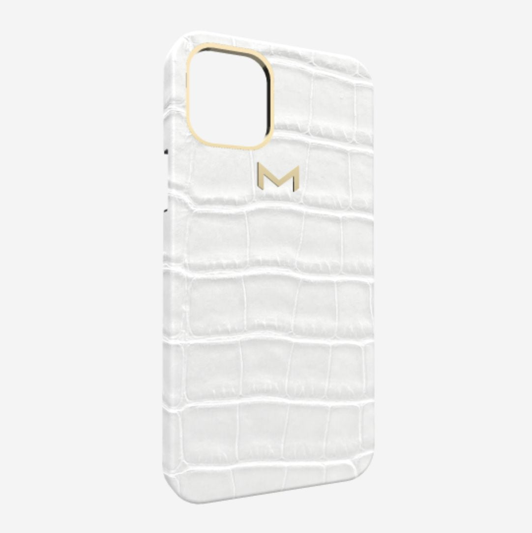 Classic Case for iPhone 12 Pro Max in Genuine Alligator 