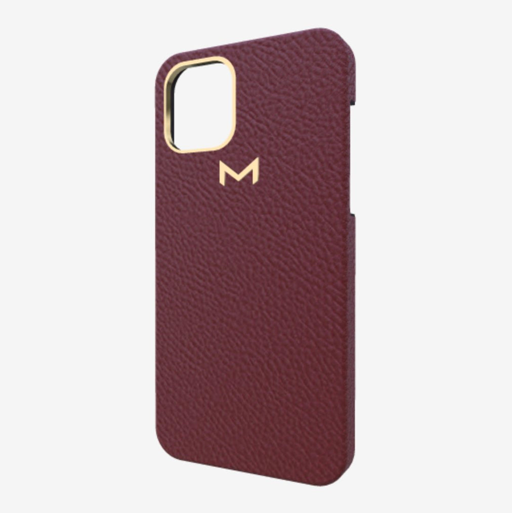 Classic Case for iPhone 13 Pro Max in Genuine Calfskin 