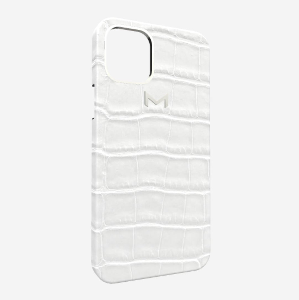 Classic Necklace Case for iPhone 12 Pro in Genuine Alligator 