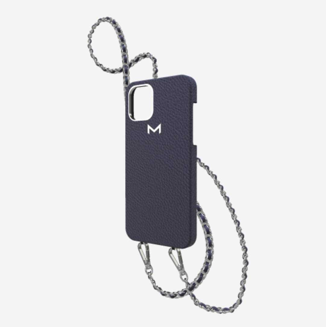 Classic Necklace Case for iPhone 13 Pro Max in Genuine Calfskin