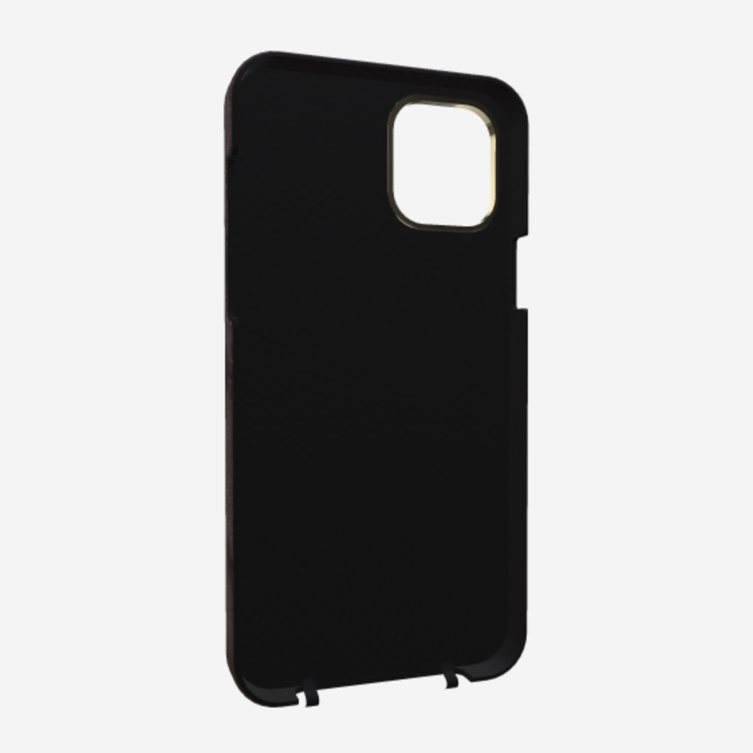 Classic Necklace Case for iPhone 13 Pro Max in Genuine Ostrich 