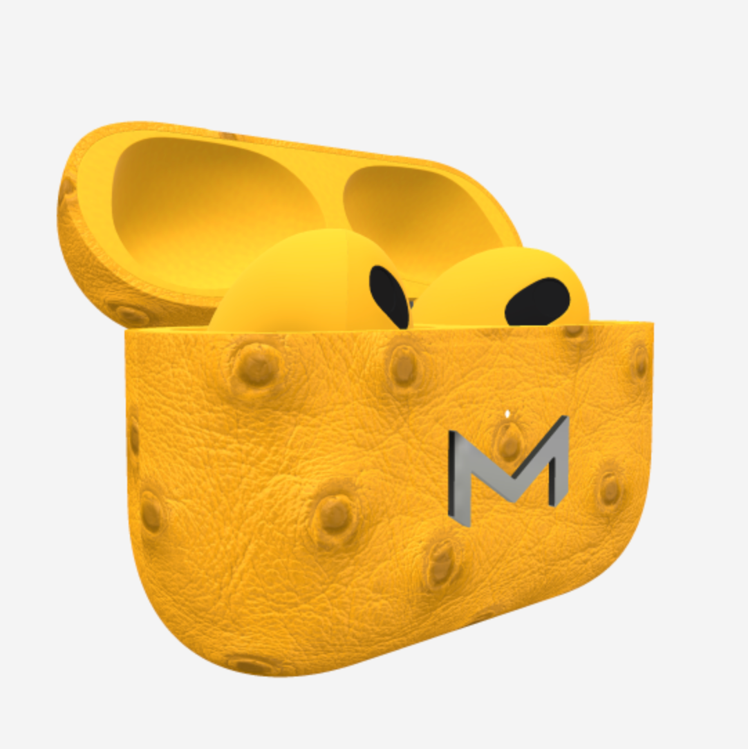 Custom AirPods 3 in Ostrich 