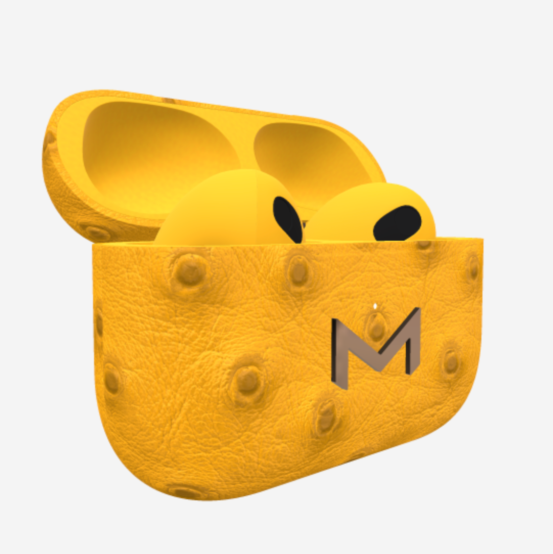 Custom AirPods 3 in Ostrich 