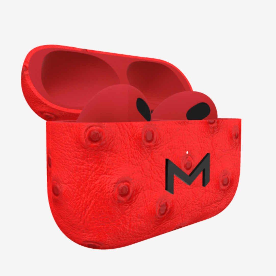 Custom AirPods 3 in Ostrich 