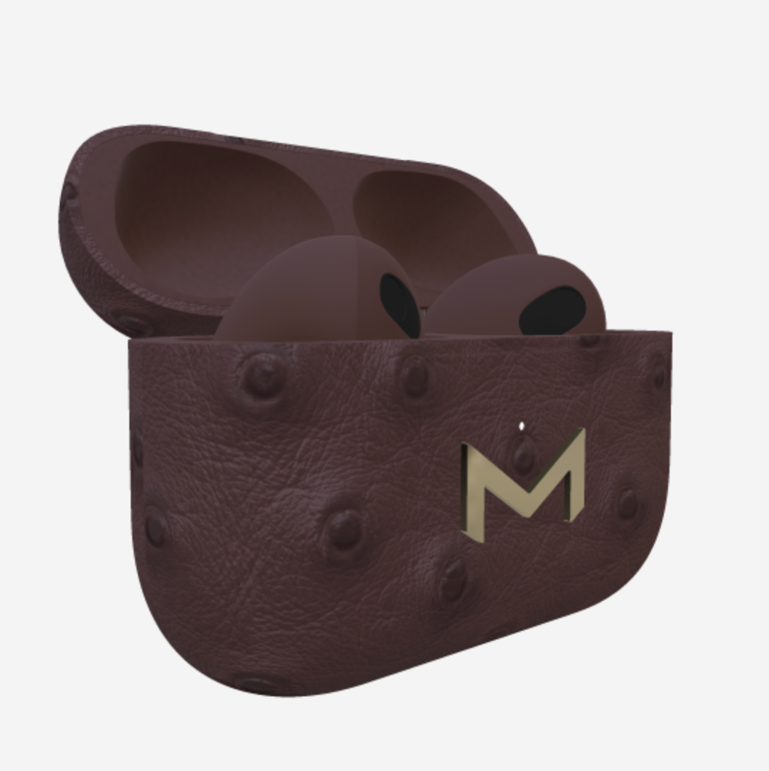 Custom AirPods 3 in Ostrich 
