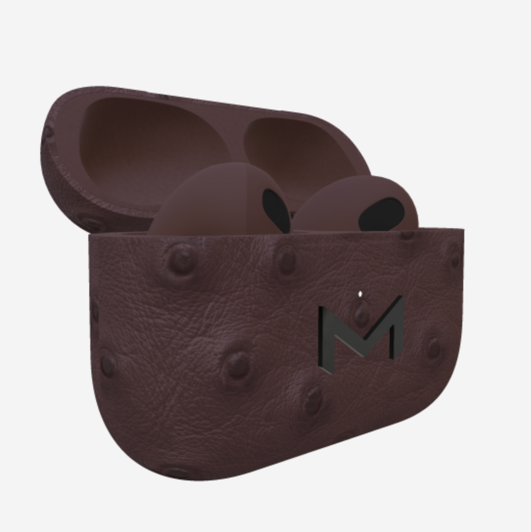 Custom AirPods 3 in Ostrich 